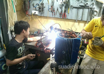 Sửa máy bơm tại Cầu Giấy
