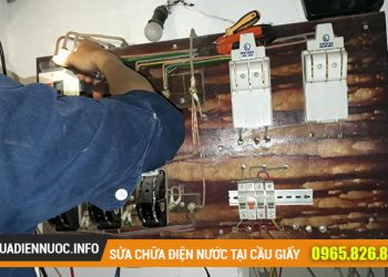 Sửa chữa điện nước tại Nghĩa Đô