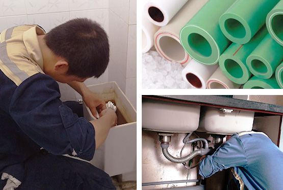 Thợ sửa điện nước Huy Anh cẩn thận