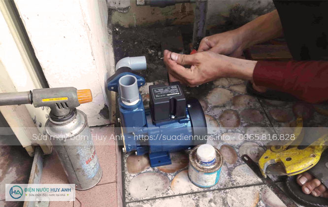 Sửa máy bơm tại Hàng Gai