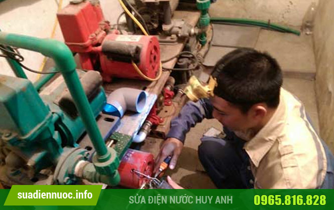 Sửa máy bơm tại Văn Miếu