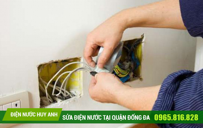 Sửa chữa điện nước tại Ô Chợ Dừa