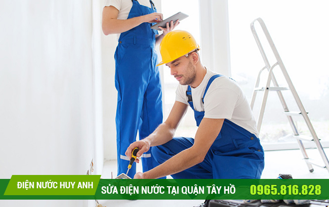 Sửa chữa điện nước tại Thụy Khuê