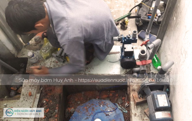 Sửa máy bơm tại Dương Nội