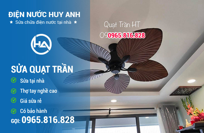 Sửa quạt trần tại Thượng Thanh
