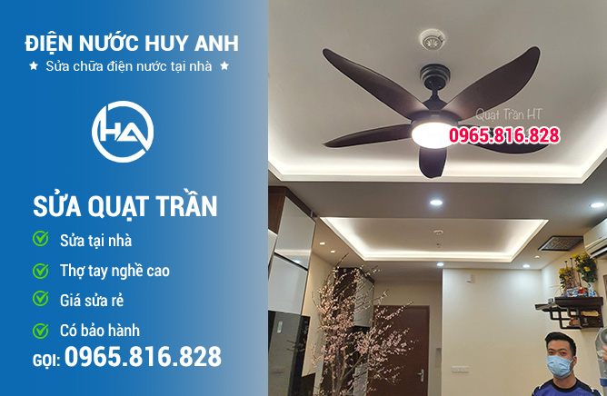 Sửa quạt trần tại Tân Mai