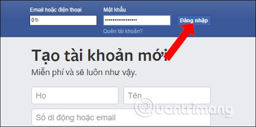 Nhập email hoặc số điện thoại