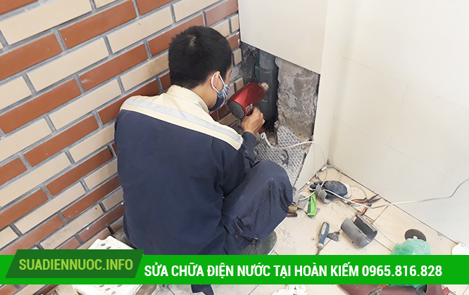 Sửa chữa điện nước tại Hàng Gai
