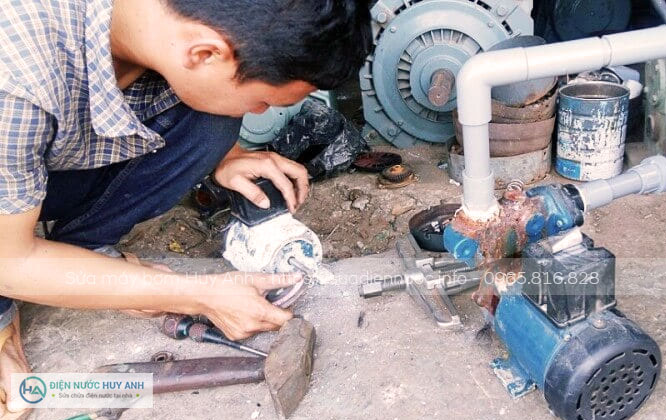 Sửa máy bơm tại Thụy Khuê