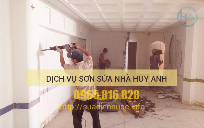 Dịch vụ Sơn sửa nhà tại Hà Đông