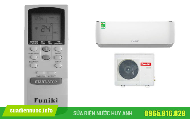 Điều khiển điều hòa Funiki (ngắn)