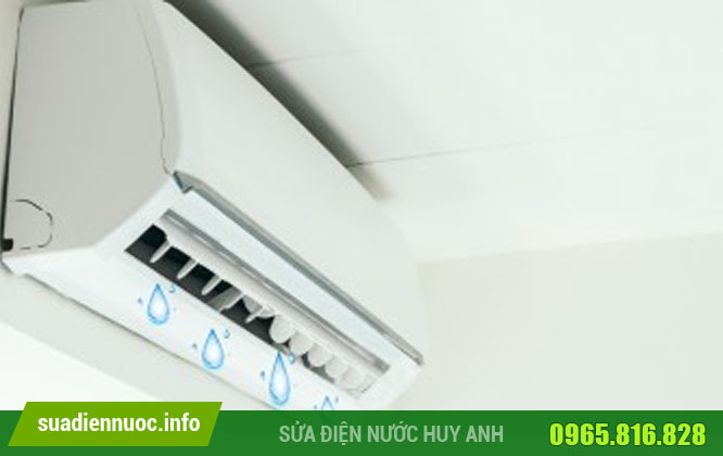 Nguyên nhân khiến điều hòa bị chảy nước