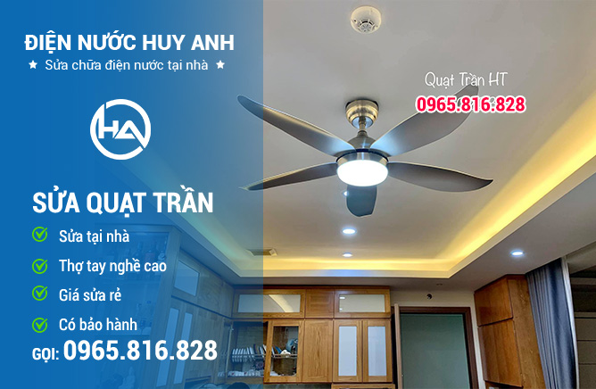 Sửa quạt trần tại Việt Hưng
