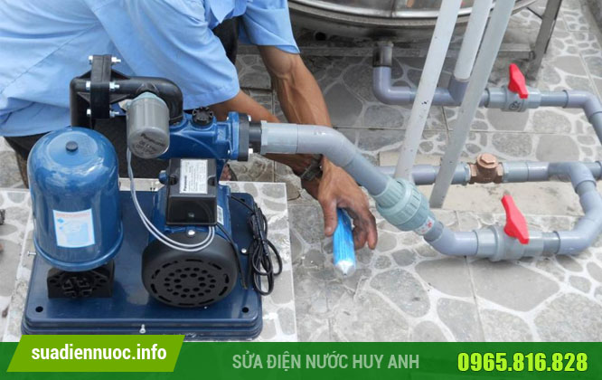 Sửa máy bơm tại Nhật Tân