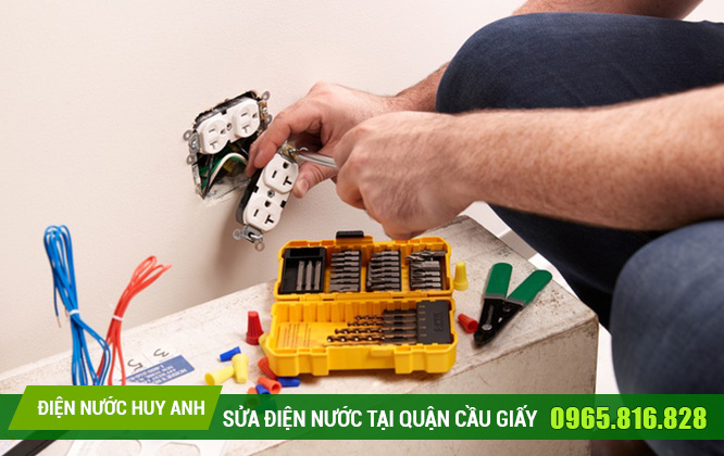 Sửa chữa điện nước tại Trung Hòa