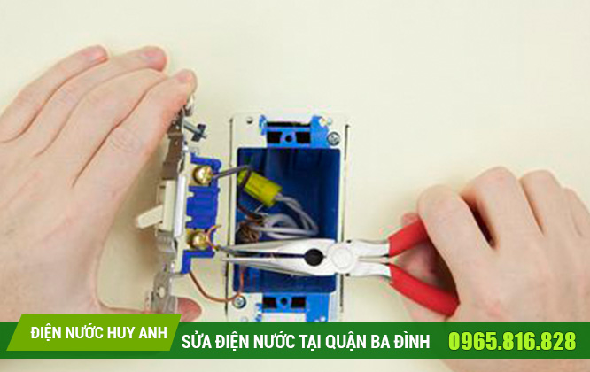 Sửa chữa điện nước tại Đội Cấn