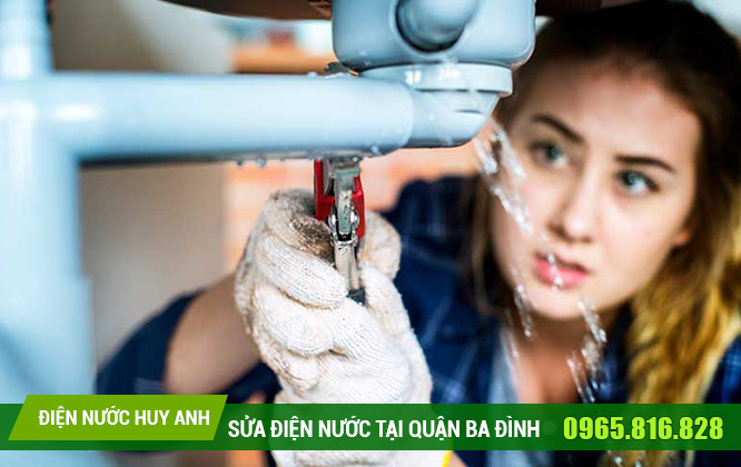 Sửa chữa điện nước tại Quán Thánh giá rẻ chỉ 66k, miễn phí bảo hành