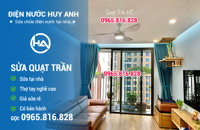 Sửa quạt trần tại Ngọc Thụy