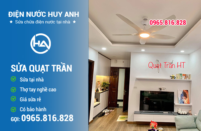 Sửa quạt trần tại Đức Thắng
