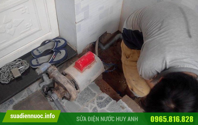 Sửa máy bơm tại Hàng Bồ