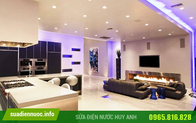 Dịch vụ sửa chữa, lắp đặt, thay thế đèn LED âm trần