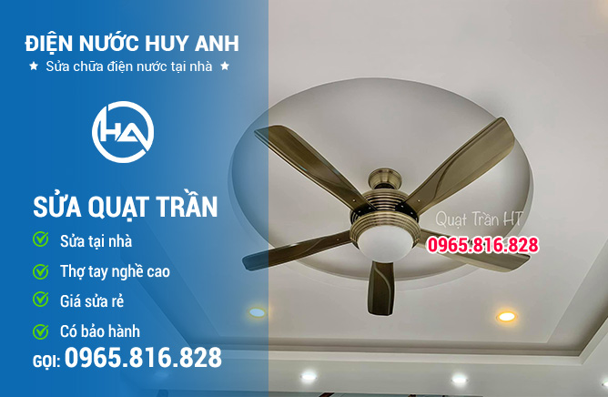 Sửa quạt trần tại Cầu Diễn