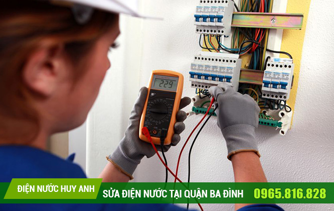 Sửa chữa điện nước tại Kim Mã