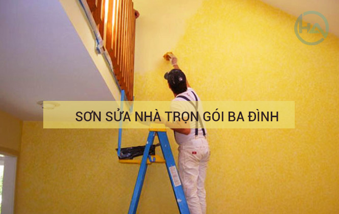 Dịch vụ Sơn sửa nhà tại Ba Đình