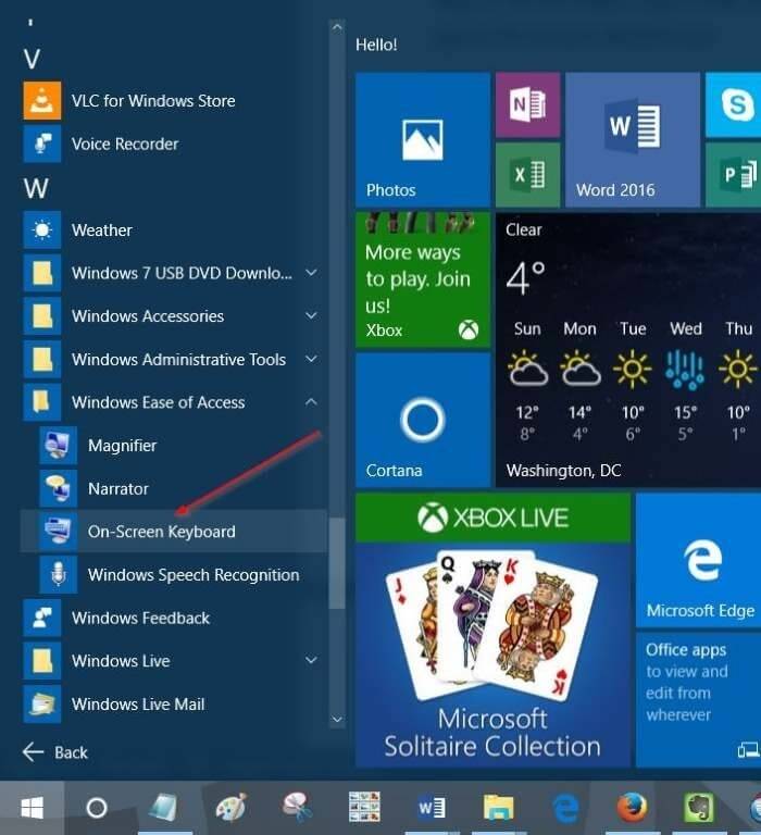 Tổng hợp các cách mở bàn phím ảo trên Windows 10 nhanh nhất