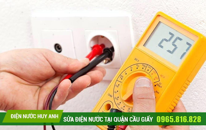 Sửa chữa điện nước tại Dịch Vọng