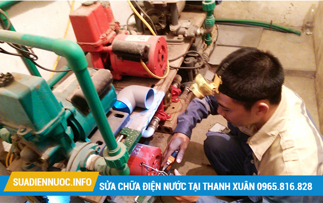 Sửa chữa điện nước tại Nhân Chính
