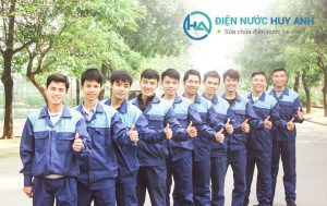 Nhân sự điện nước Huy Anh