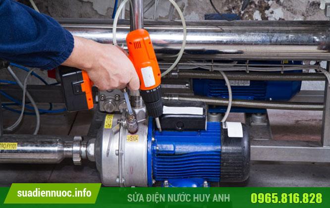 Quy trình làm việc của dịch vụ sửa máy bơm nước Thanh Xuân
