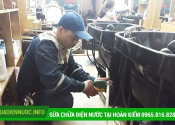 Sửa chữa điện nước tại Phúc Tân