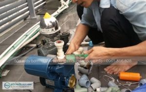 Sửa máy bơm tại Văn Quán