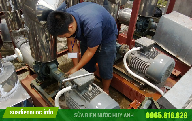 Sửa máy bơm tại Vĩnh Phúc