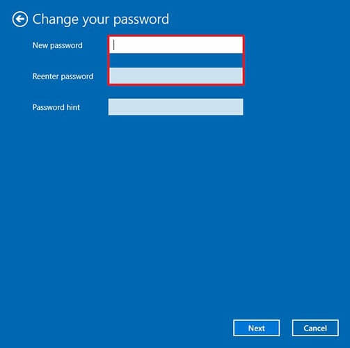 Bỏ qua việc tạo mật khẩu để loại bỏ hoàn toàn mật khẩu