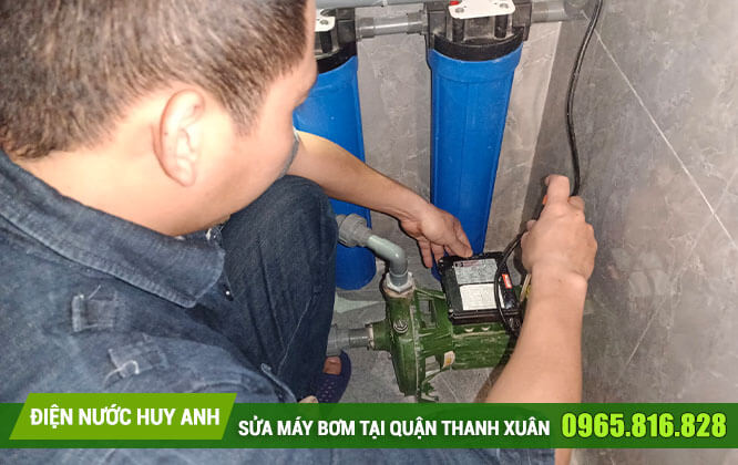 Nhận sửa máy bơm nước trên tất cả các phường tại quận Thanh Xuân
