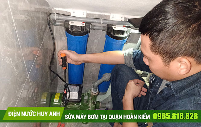 Nhận sửa máy bơm trên tất cả các phường quận Hoàn Kiếm